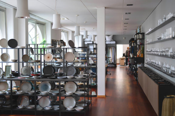 Bilde fra showroomet