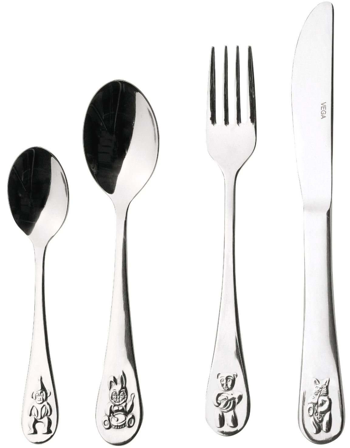 Tocco di colore Premium posate forchette coltelli cucchiai