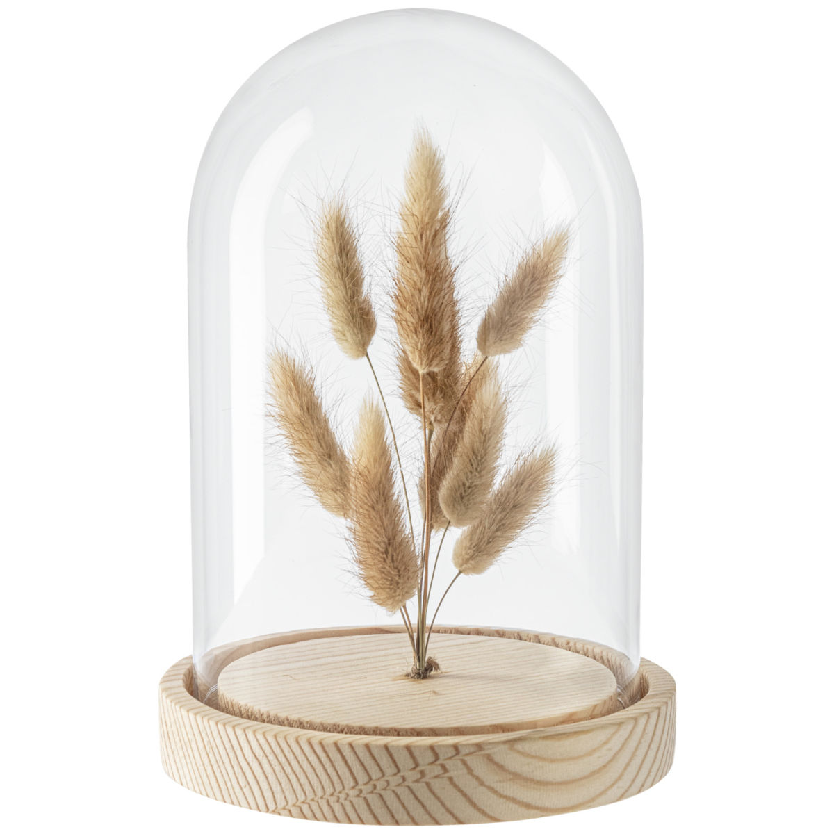 Elemento decorativo Bojana VEGA; 13x19 cm (ØxH); trasparente/naturale