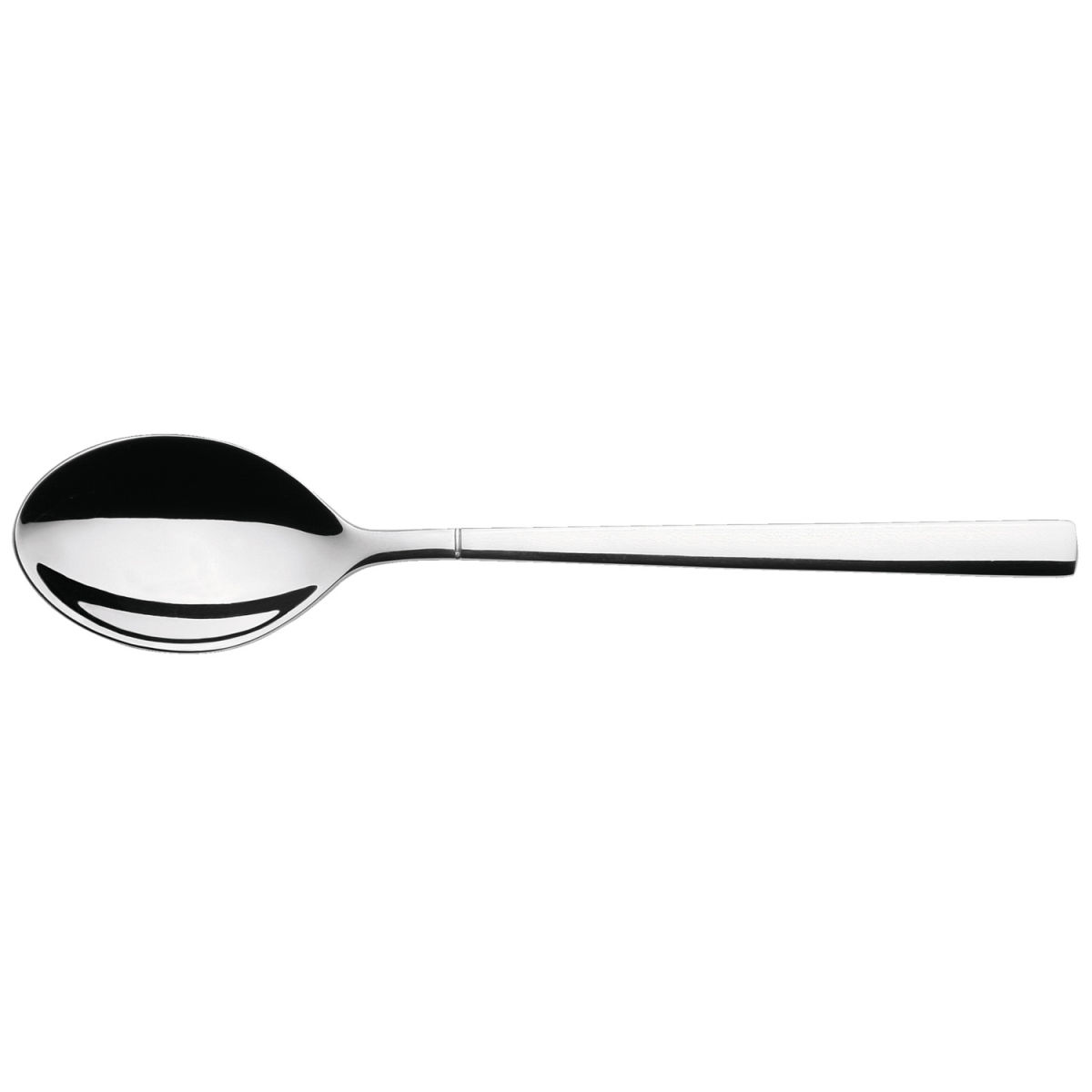 VEGA Vorspeisen-/Dessertlöffel Luano 18 cm (L); silber, Griff silber; 12 Stück / Pack
