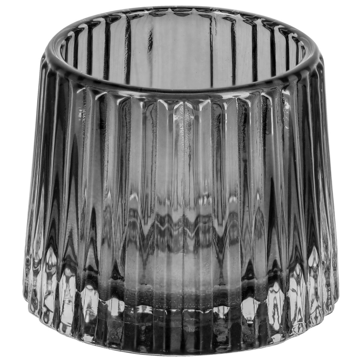 Portalumini tealight Altea; 7x6.7 cm (ØxH); grigio