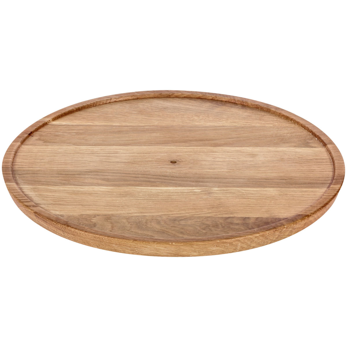 Vassoio in legno Cornu VEGA; 34.8x2 cm (ØxH); quercia; rotonda