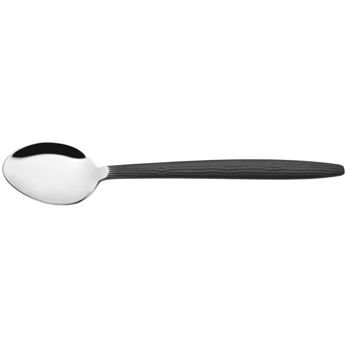 VEGA Menülöffel Kapstadt 19.9 cm (L); silber, Griff schwarz; 12 Stück / Pack