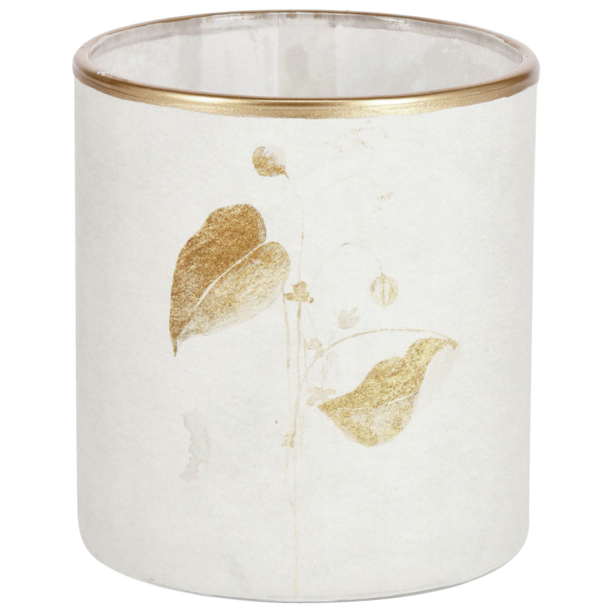 Portacandele Berat; 8x9 cm (ØxH); beige; 2 pz. / confezione