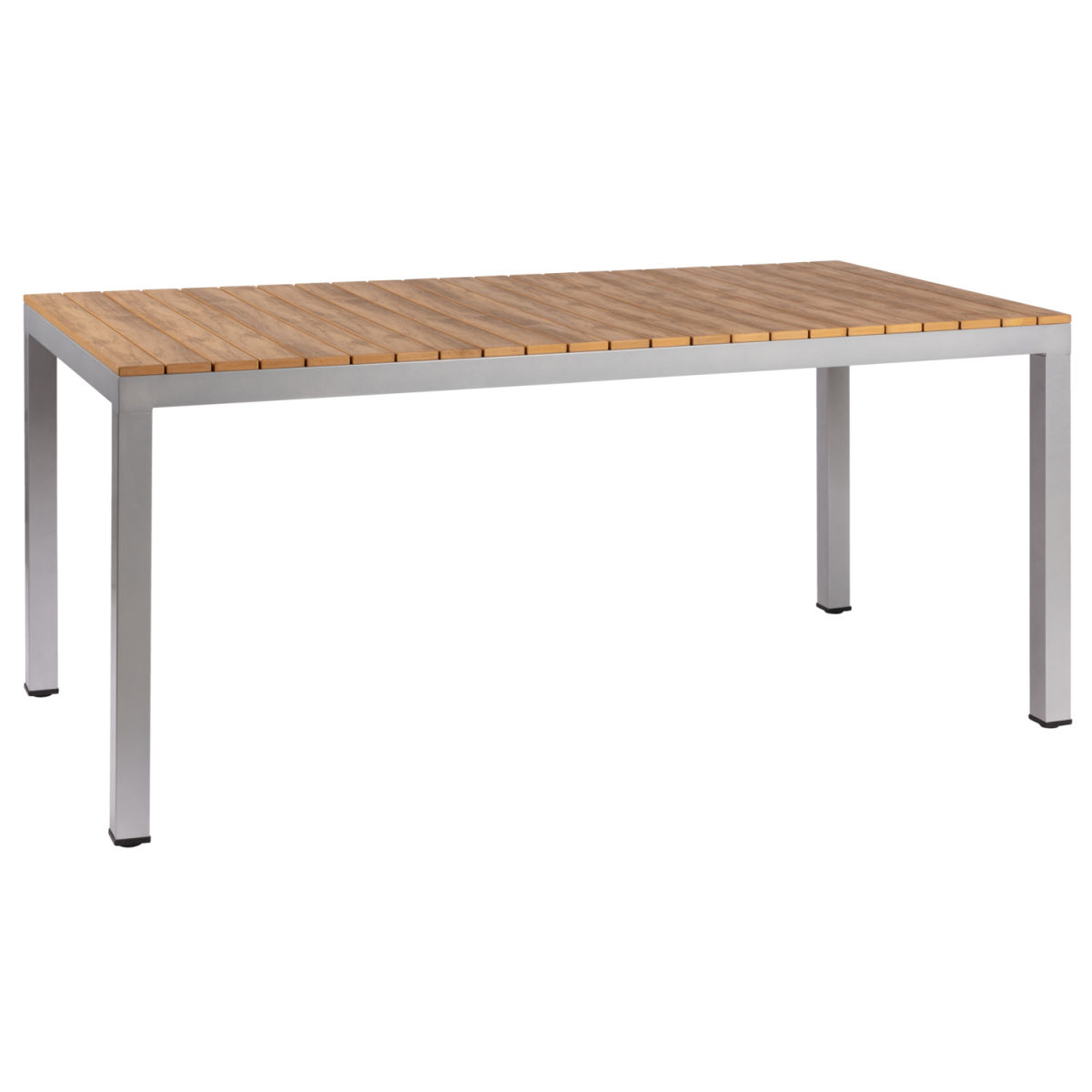 Tavolo Resistance PULSIVA; 160x80x73 cm (LxLxH); struttura grigio; rettangolare