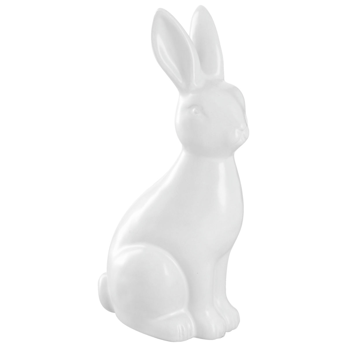 Decorazione con coniglietto pasquale Conny; 8x6x16.5 cm (LxLxH); bianco