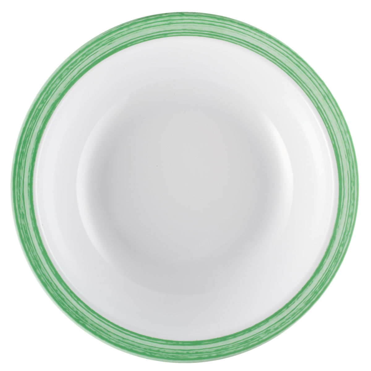 Plato hondo Bistro WACA; 600ml, 20.5 cm (Ø); verde; redonda; 5 pz. / Paquete