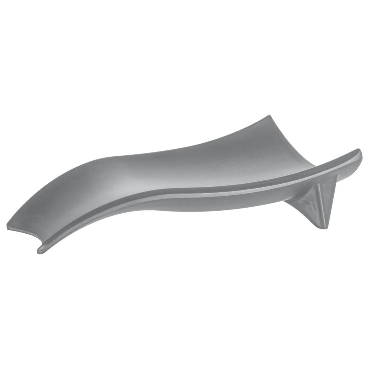 VEGA Löffelablage Monroe 21x13.5x5.5 cm (LxBxH); grau; organisch