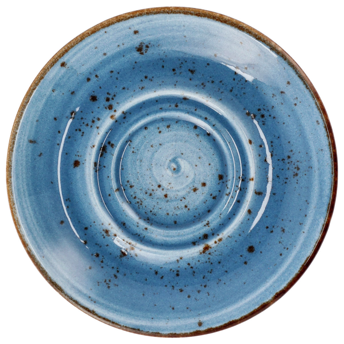 Piattino combinato Nebro VEGA; 15x2 cm (ØxH); blu chiaro; 6 pz. / confezione