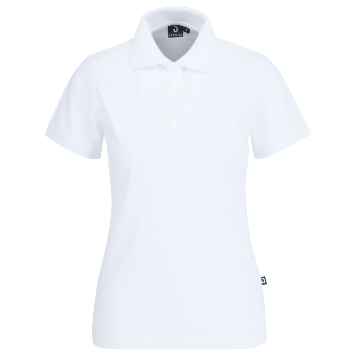 JOBELINE Damen Poloshirt Fly Kurzarm Kleidergröße 3XL; weiß