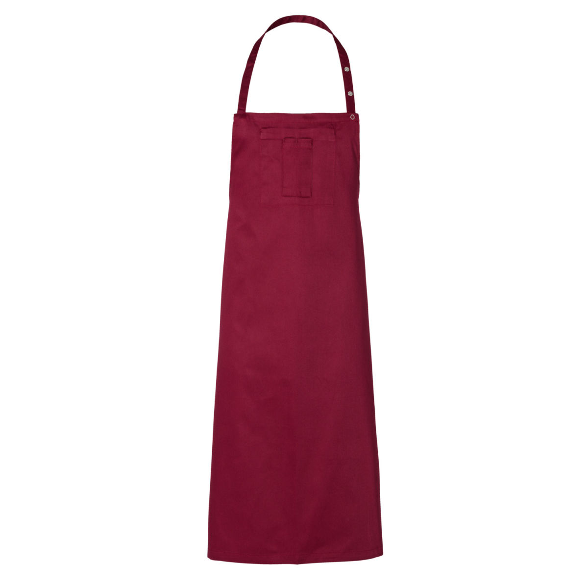 Grembiule con pettorina Oscar PULSIVA; 98x77 cm (LxL); bordeaux