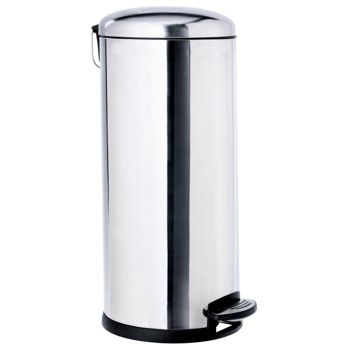 Pattumiera Hillwood PULSIVA; 30000 ml, 30.5x69 cm (ØxH); argento; rotonda