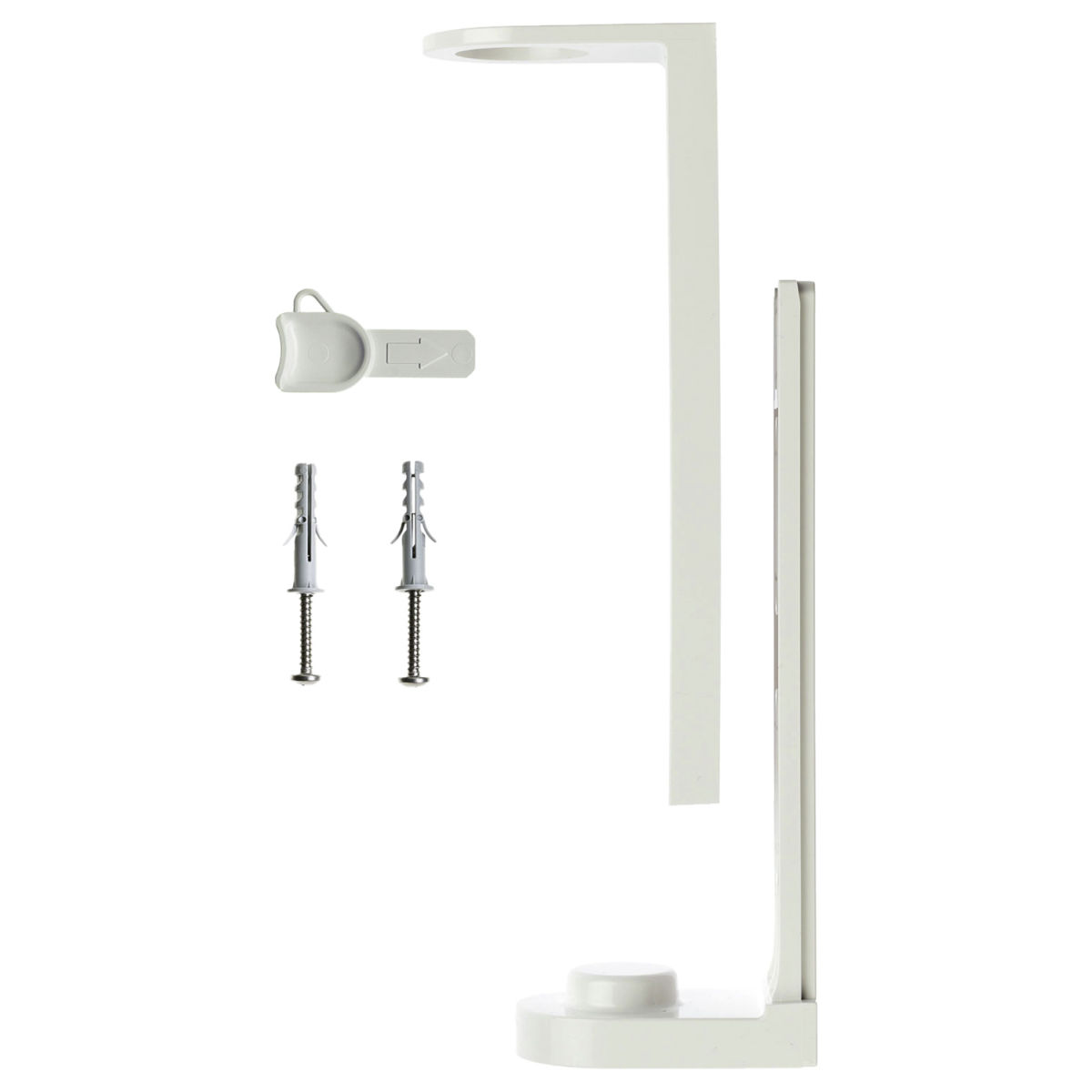 Supporto Circular Life / Guest Love con viti di fissaggio V-Touch; 18.8 cm (H); bianco; 10 pz. / confezione