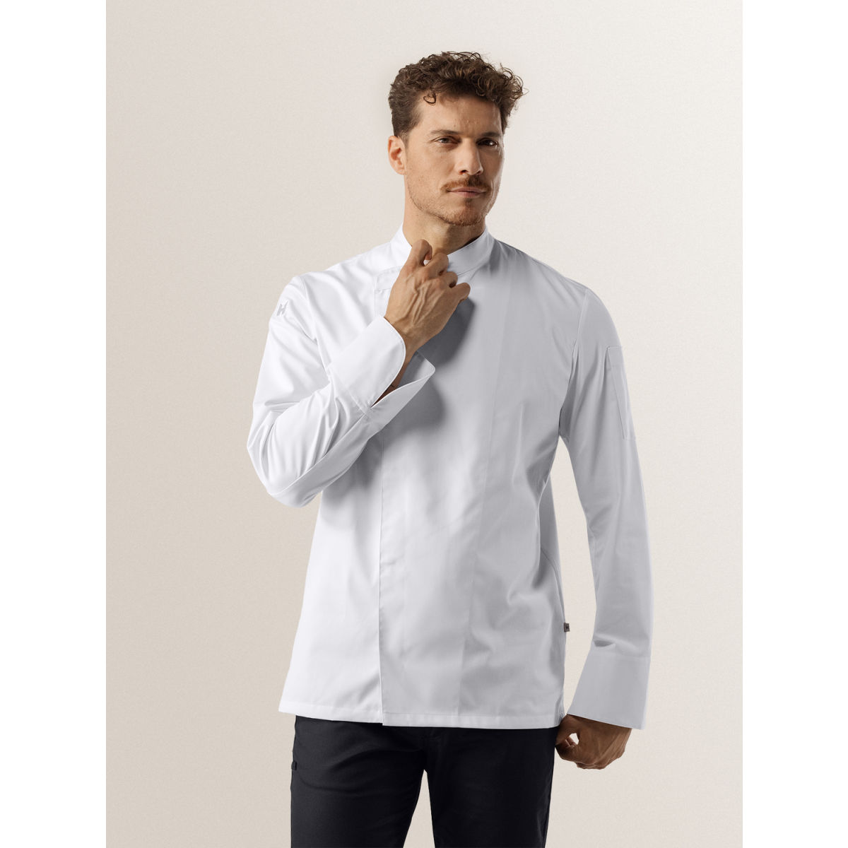 Giacca da cuoco da uomo Arnoux Le Nouveau Chef; Taglia XL; bianco