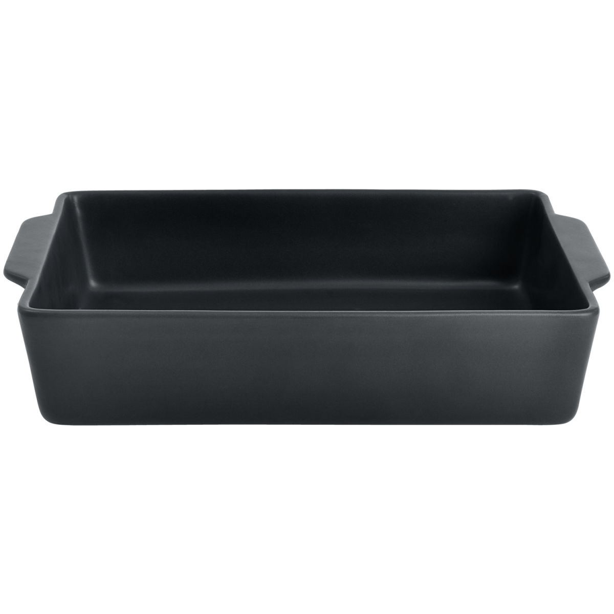 Teglia Ferry rettangolare con manici VEGA; 2500 ml, 33.5x21.5x6.5 cm (LxLxH); nero; rettangolare; 2 pz. / confezione