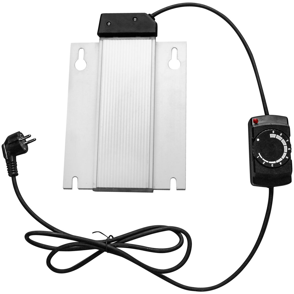 VEGA Elektroheizung Novi GN 1/1, 25x20x1.5 cm (LxBxH); schwarz