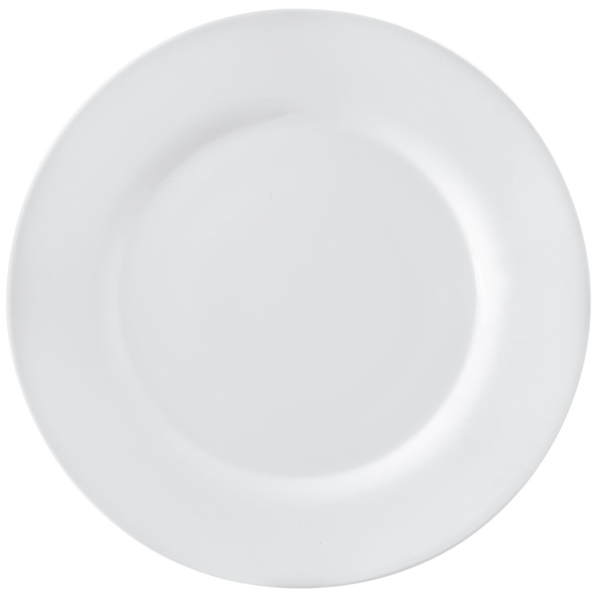 Piatto piano Toledo Bormioli Rocco; 20 cm (Ø); bianco; rotonda; 6 pz. / confezione