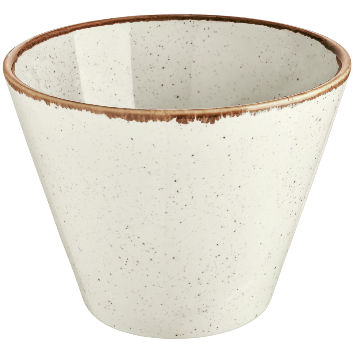 VEGA Schale Sidina konisch 400 ml, 11.7x8.3 cm (ØxH); beige; konisch; 6 Stück / Pack