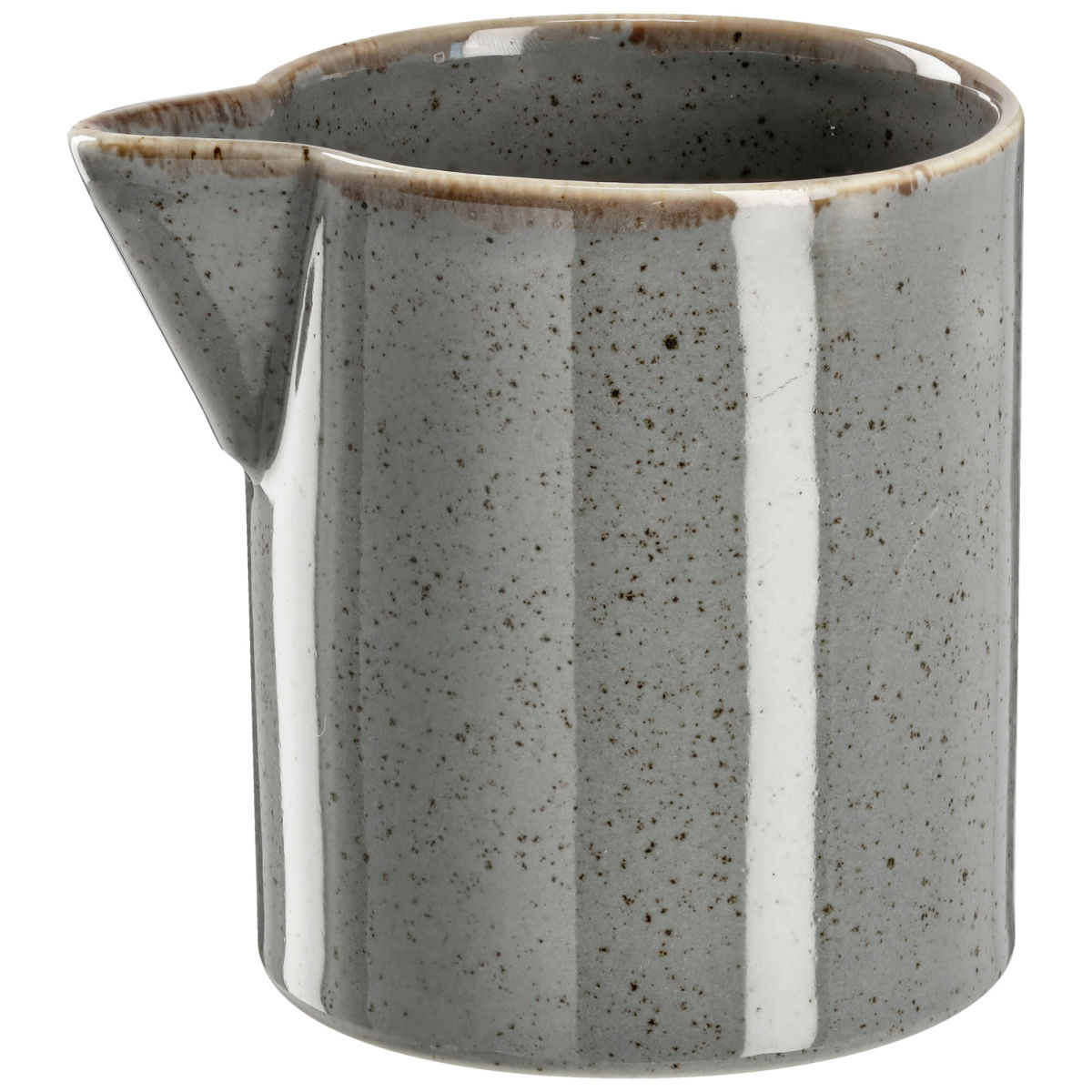 Lattiera Sidina VEGA; 200 ml, 6.5x7.8 cm (ØxH); grigio