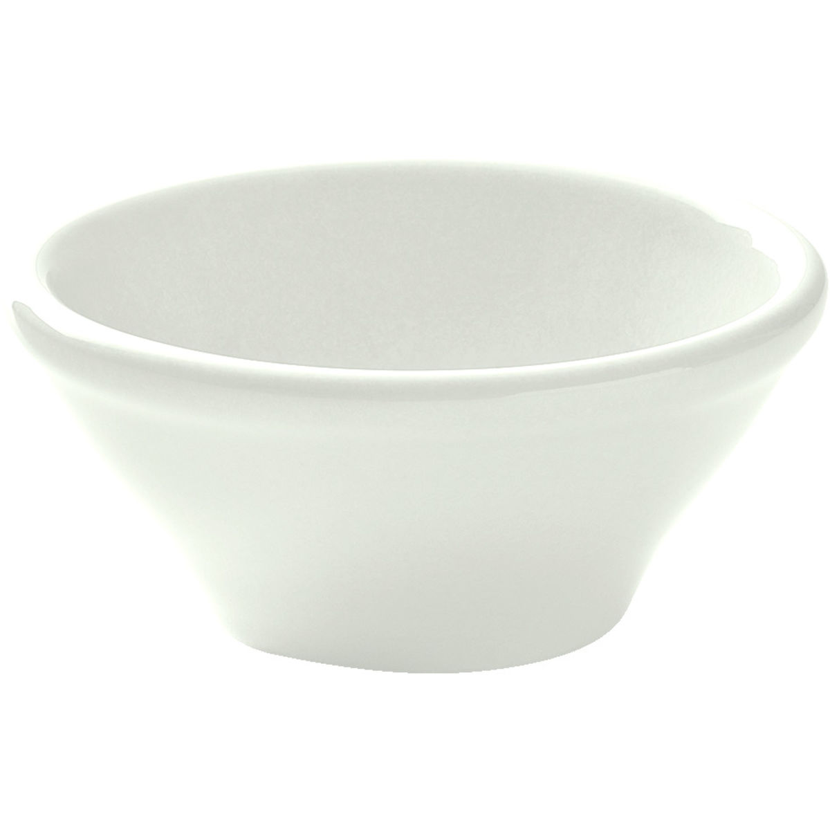 Ciotoline Pine Relief rotonde HEART&SOUL; 70 ml, 8x4 cm (ØxH); bianco crema; rotonda; 6 pz. / Pacco