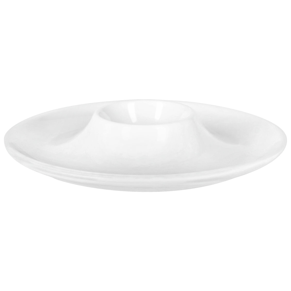 Portauovo Ombrone PULSIVA; 13x2.2 cm (ØxH); bianco; rotonda; 6 pz. / confezione