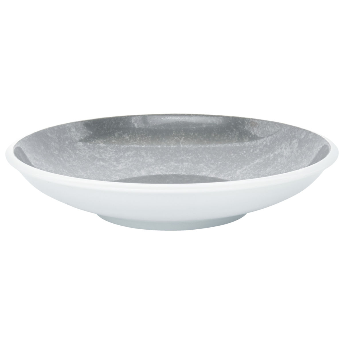 WMF Teller coup tief Synergy Concrete 24x11 cm (ØxH); weiß/grau; rund; 6 Stück / Pack
