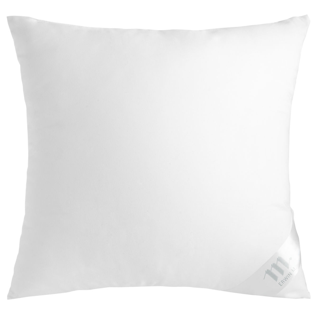 Cuscino a 3 strati piume/penne ERWIN M.; 80x80 cm (LxL); bianco
