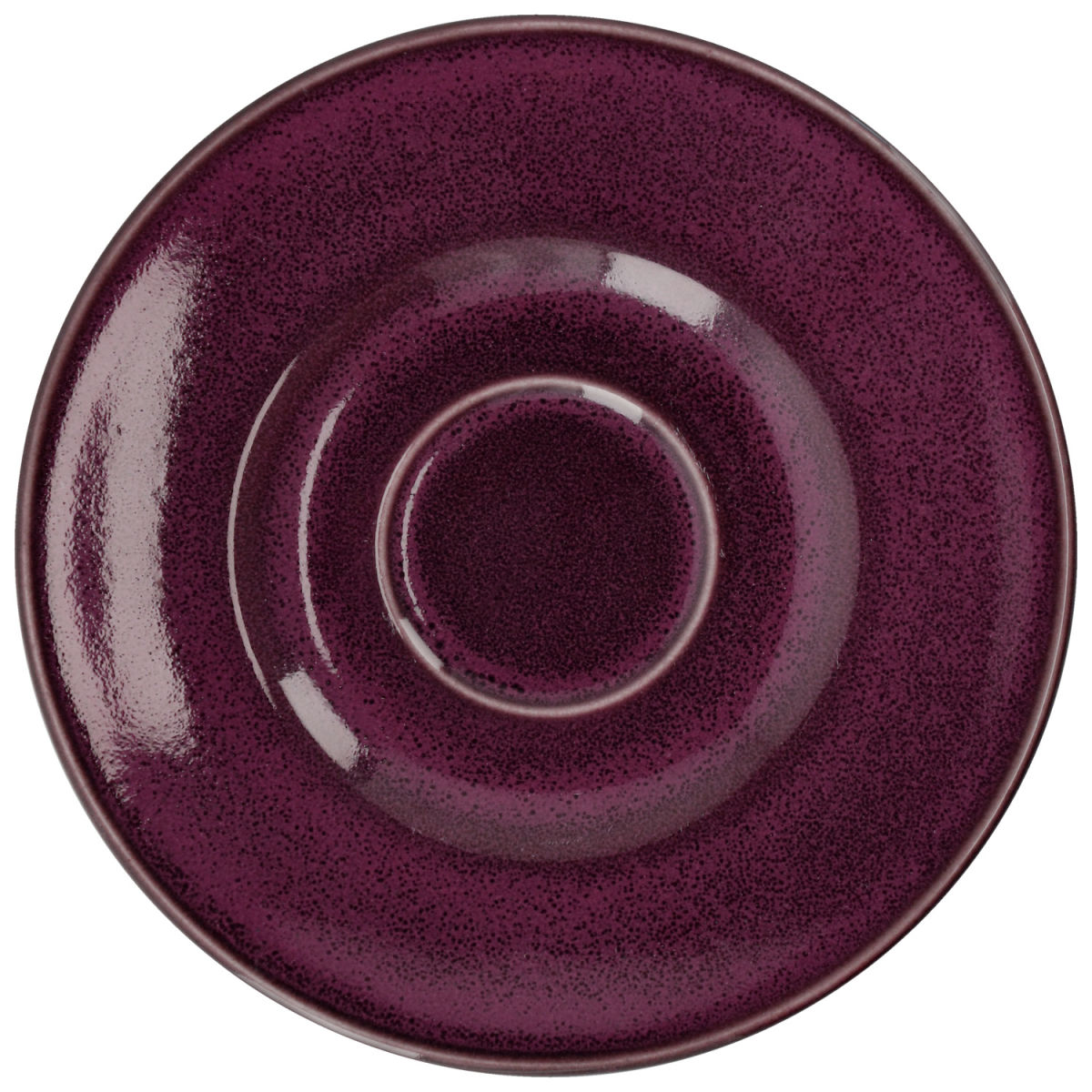 VEGA Kaffee-Untertasse Oriento 16.5 cm (Ø); aubergine; rund; 6 Stück / Pack
