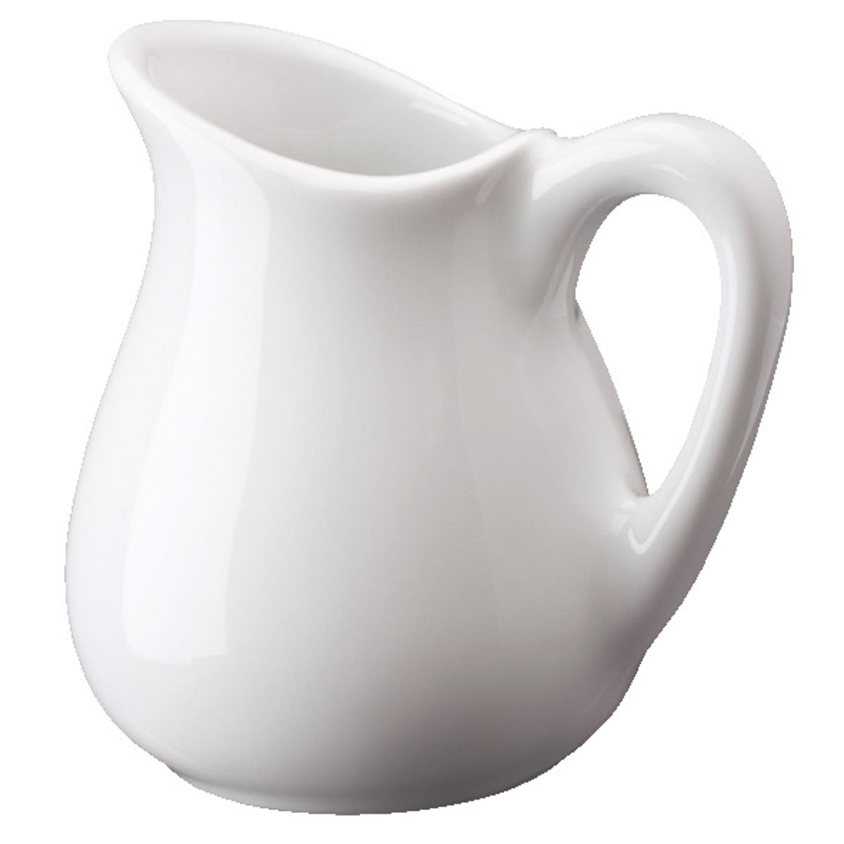 Mini bricco latte Mapia PULSIVA; 20ml, 4x5 cm (ØxH); bianco; 12 pz. / confezione