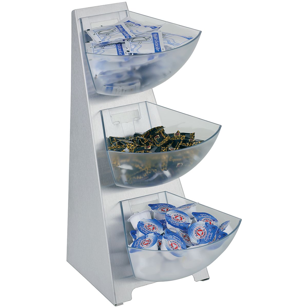 Porta marmellate monodose APS; 21x16x41 cm (LxLxH); trasparente