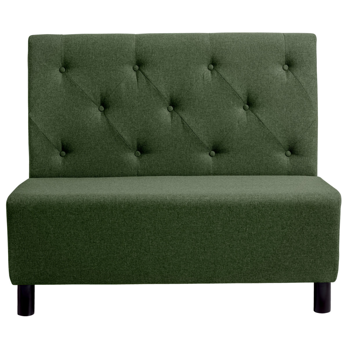 VEGA Polsterbank Lerida II Stoff, 2-Sitzer 118x62x102 cm (BxTxH); grün