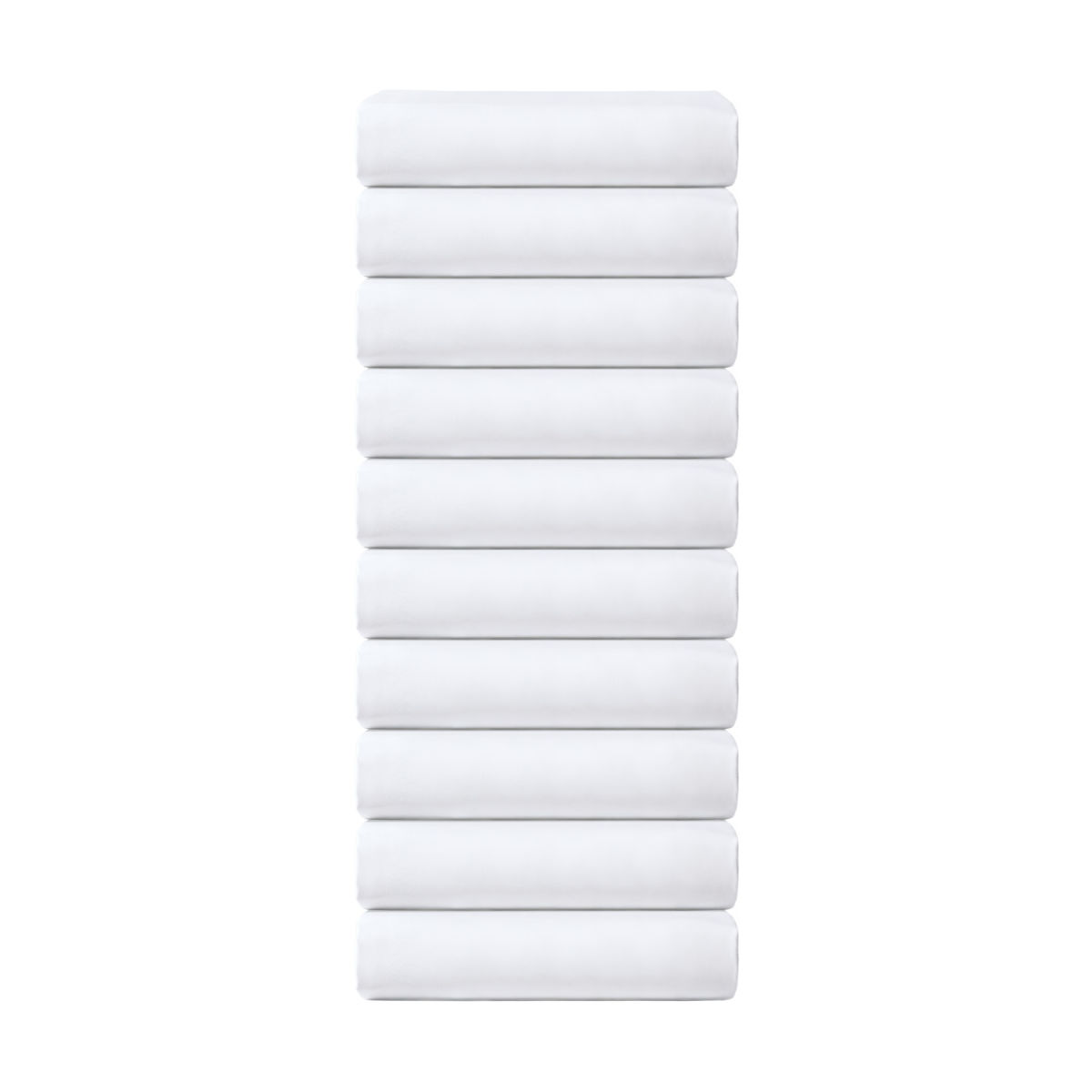 ERWIN M. Vorteilspack Bettbezug Siena 135x200 cm (BxL); weiß; 10 Stück / Pack