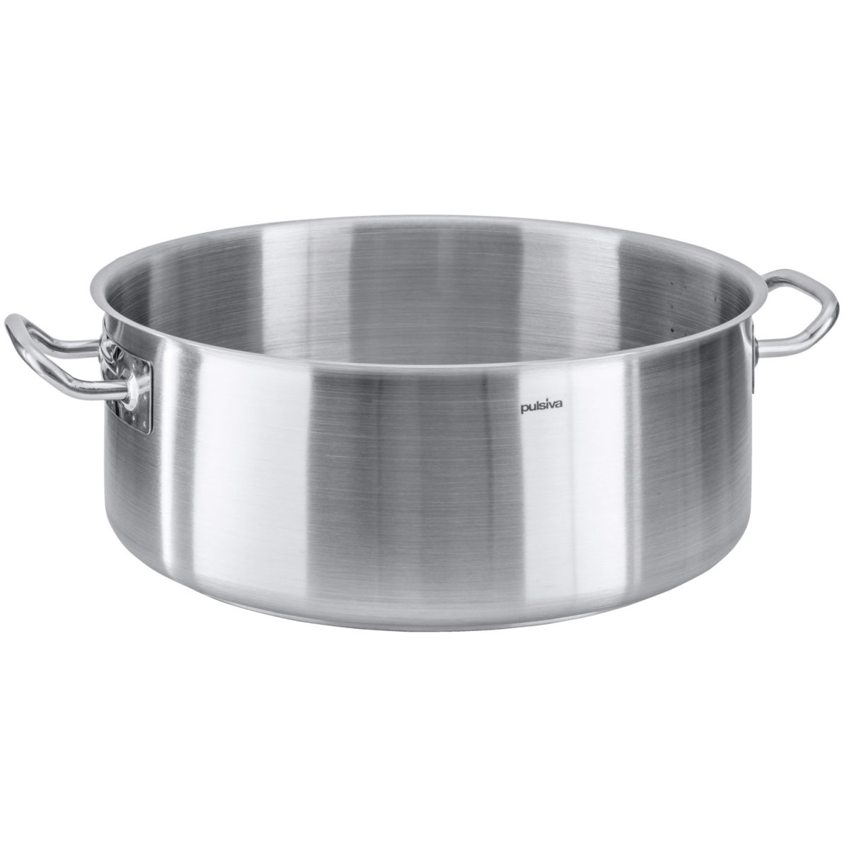 PULSIVA Kookpan Chef extra sterke uitvoering; 18800ml, 40x16 cm (ØxH); zilver