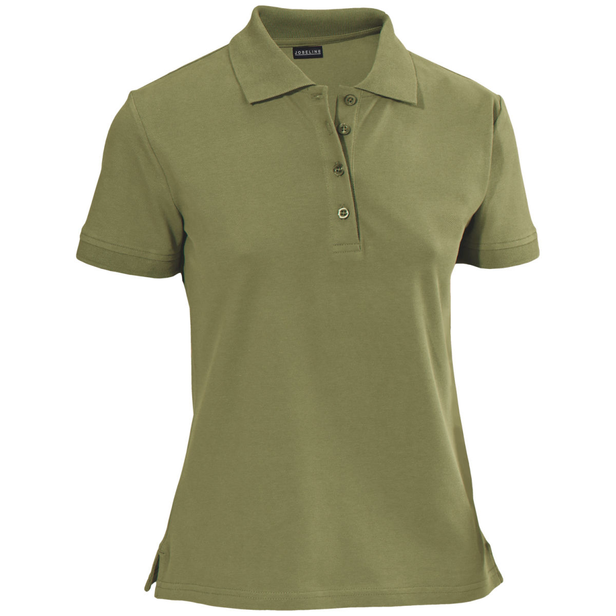 Polo da donna Caty JOBELINE; Taglia L; verde oliva