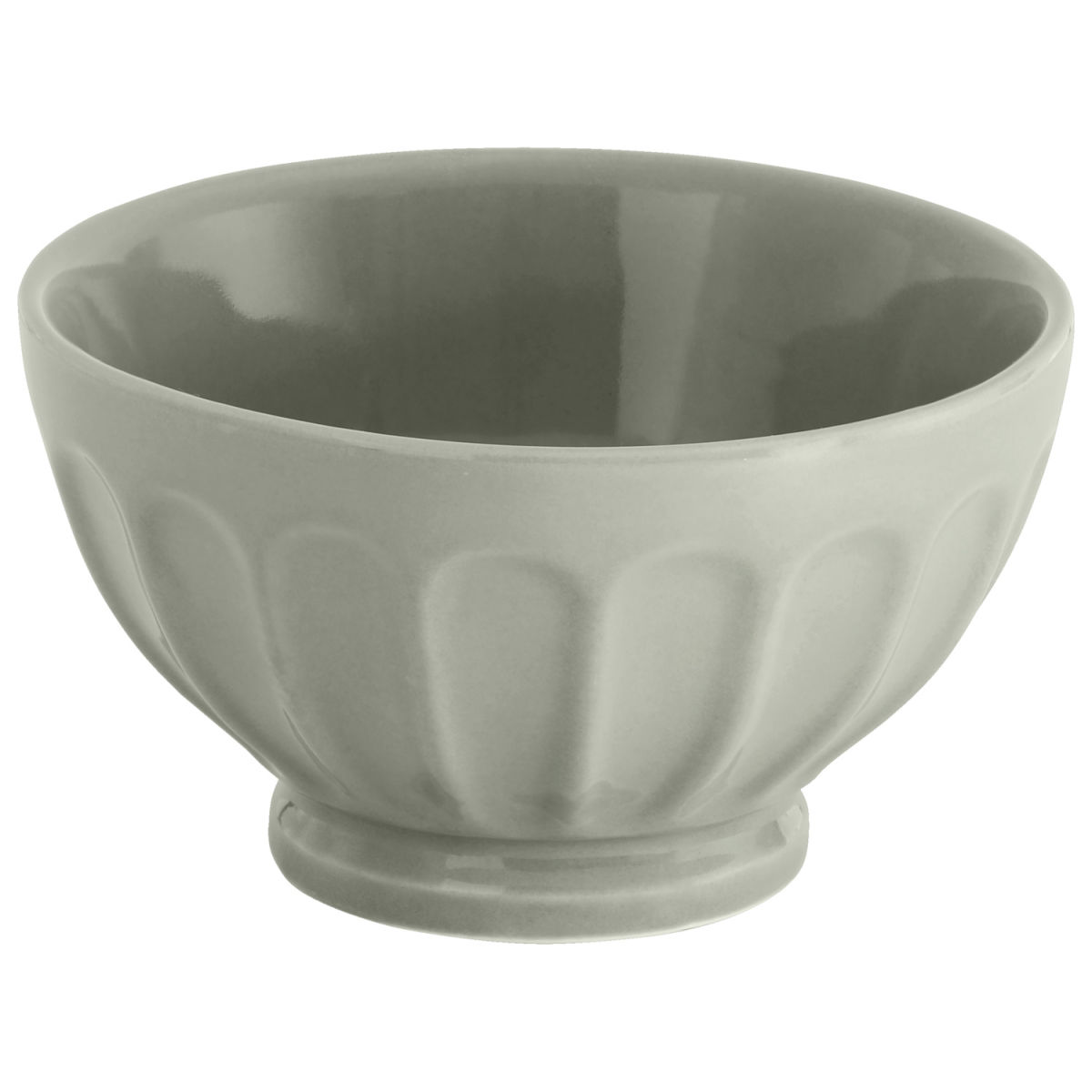 Ciotola Bel Colore VEGA; 460 ml, 13.5x7.5 cm (ØxH); grigio; 6 pz. / confezione