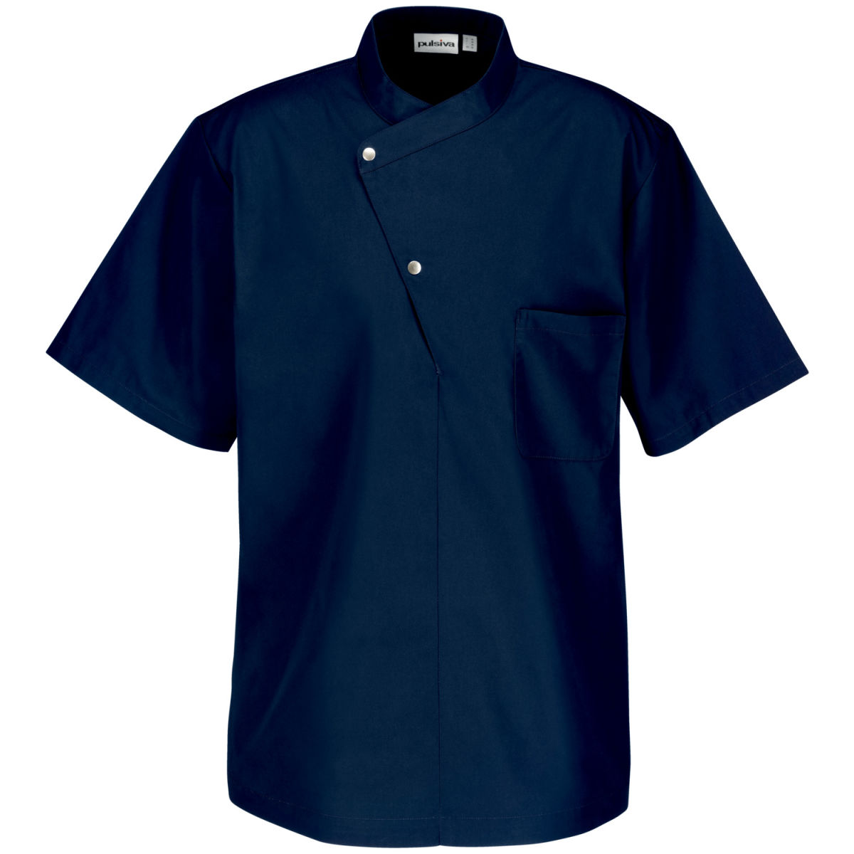 Casacca da cuoco Andy maniche corte PULSIVA; Taglia 46; blu navy