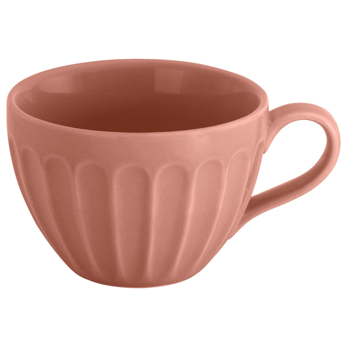 Tazza cappuccino Bel Colore VEGA; 190ml, 8.5x5.5 cm (ØxH); rosé; 6 pz. / confezione
