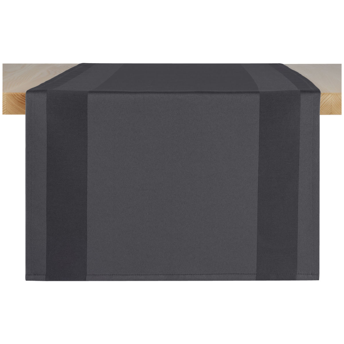 PULSIVA Tafelloper Flair; 40x130 cm (BxL); antraciet