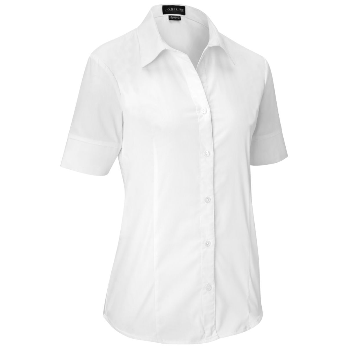 Blusa Tabea manga corta JOBELINE; Talla 52; blanco