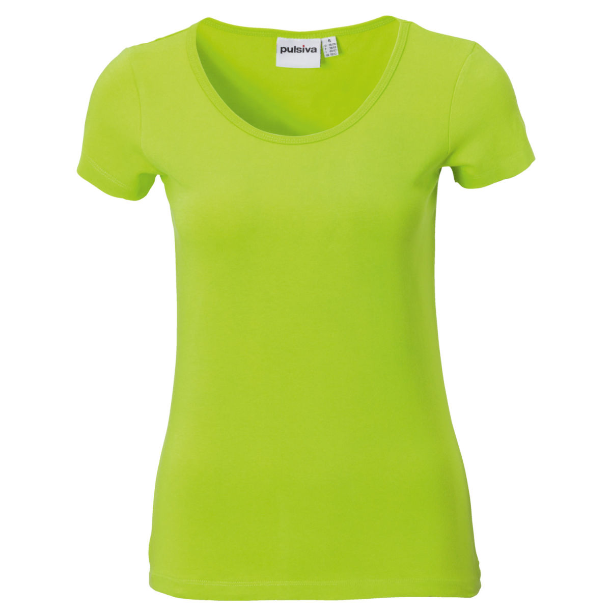 T-Shirt da donna Julia PULSIVA; Taglia XS; verde mela; 2 pz. / confezione