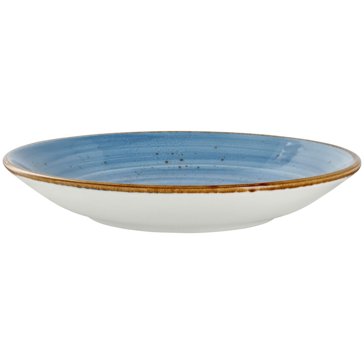 Vega Diep bord Nebro; 900ml, 25.2x4.3 cm (ØxH); lichtblauw; rond; 6 stuk / verpakking