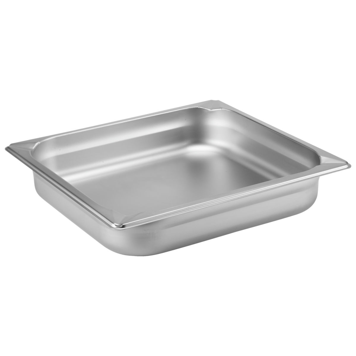 PULSIVA GN-Behälter 2/3 Profi GN 2/3, 5.1 l, 35.5x32.7x6.5 cm (LxBxT); edelstahl