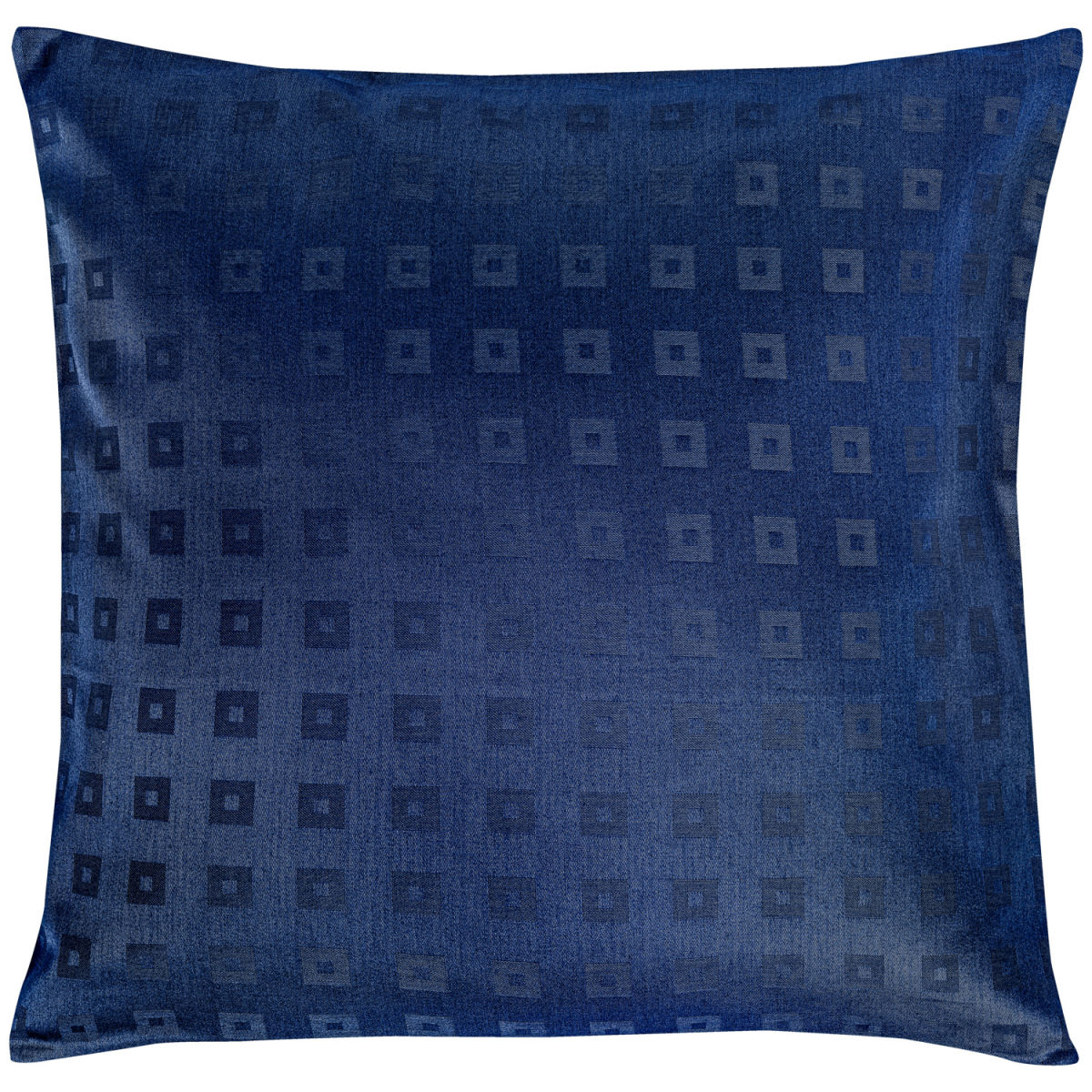 ERWIN M. Kussensloop Cube ritssluiting; 40x40 cm (LxB); blauw; 2 stuk / verpakking