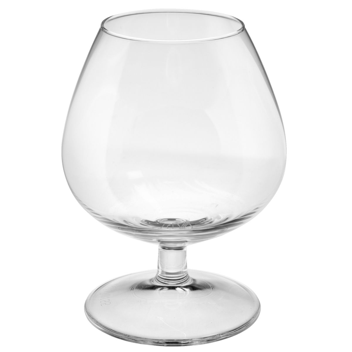 royal leerdam Cognac Glas Claret mit Eichstrich 250 ml, 5.1x10 cm (ØxH); transparent; 2 cl Eichstrich, 12 Stück / Pack