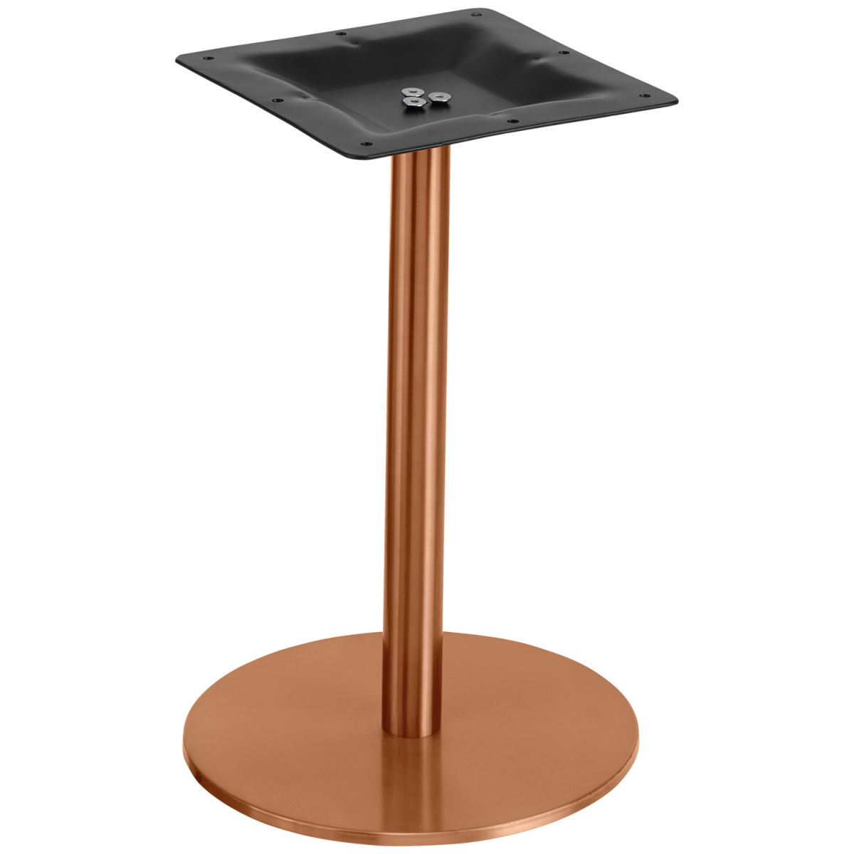 VEGA Indoor Lounge-Tischgestell Orio rund 30x44 cm (ØxH); kupfer; rund