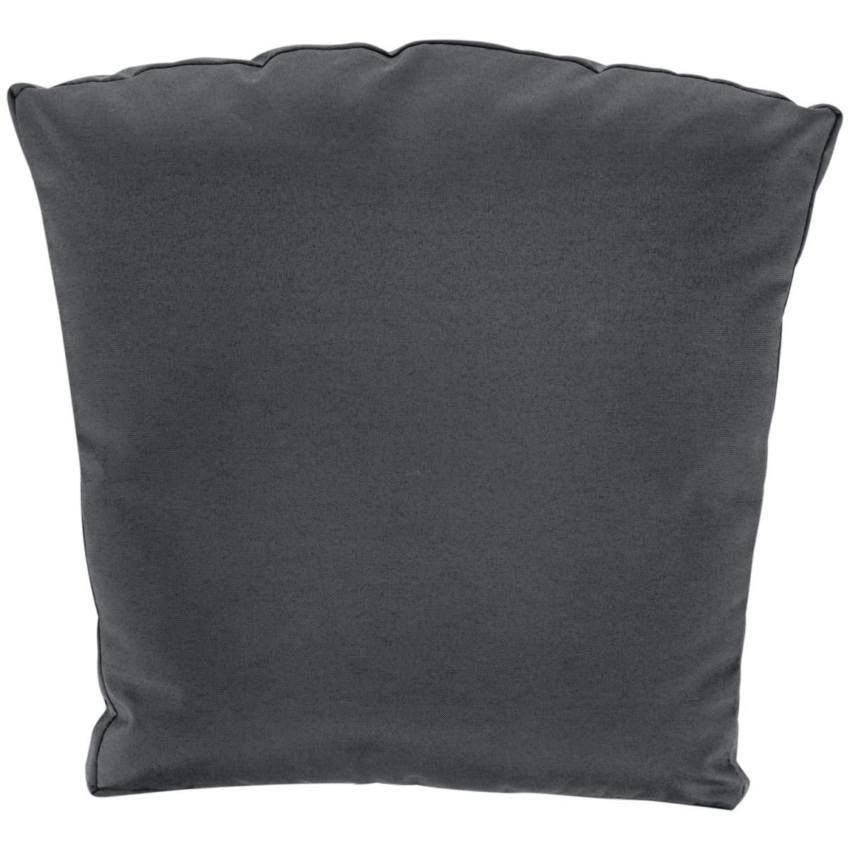 Cuscini per schienale Esperia VEGA; 50x12x45 cm (LxLxH); antracite; tinta unita, conica; 2 pz. / confezione