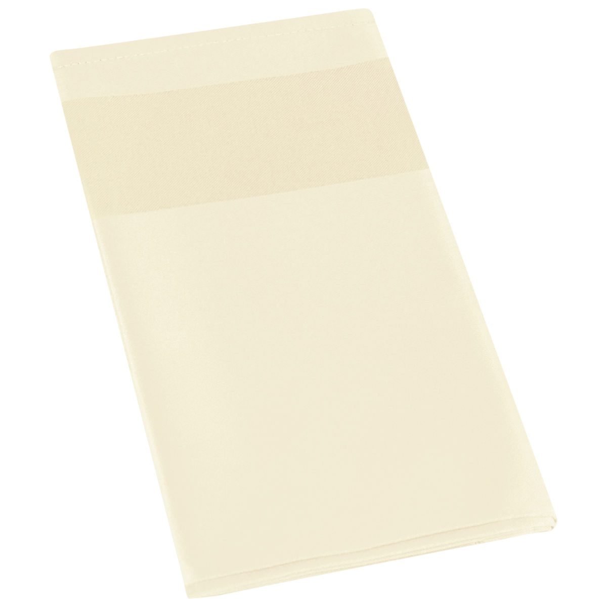 PULSIVA Servet Flair; 40x40 cm (BxL); champagne beige; 6 stuk / verpakking