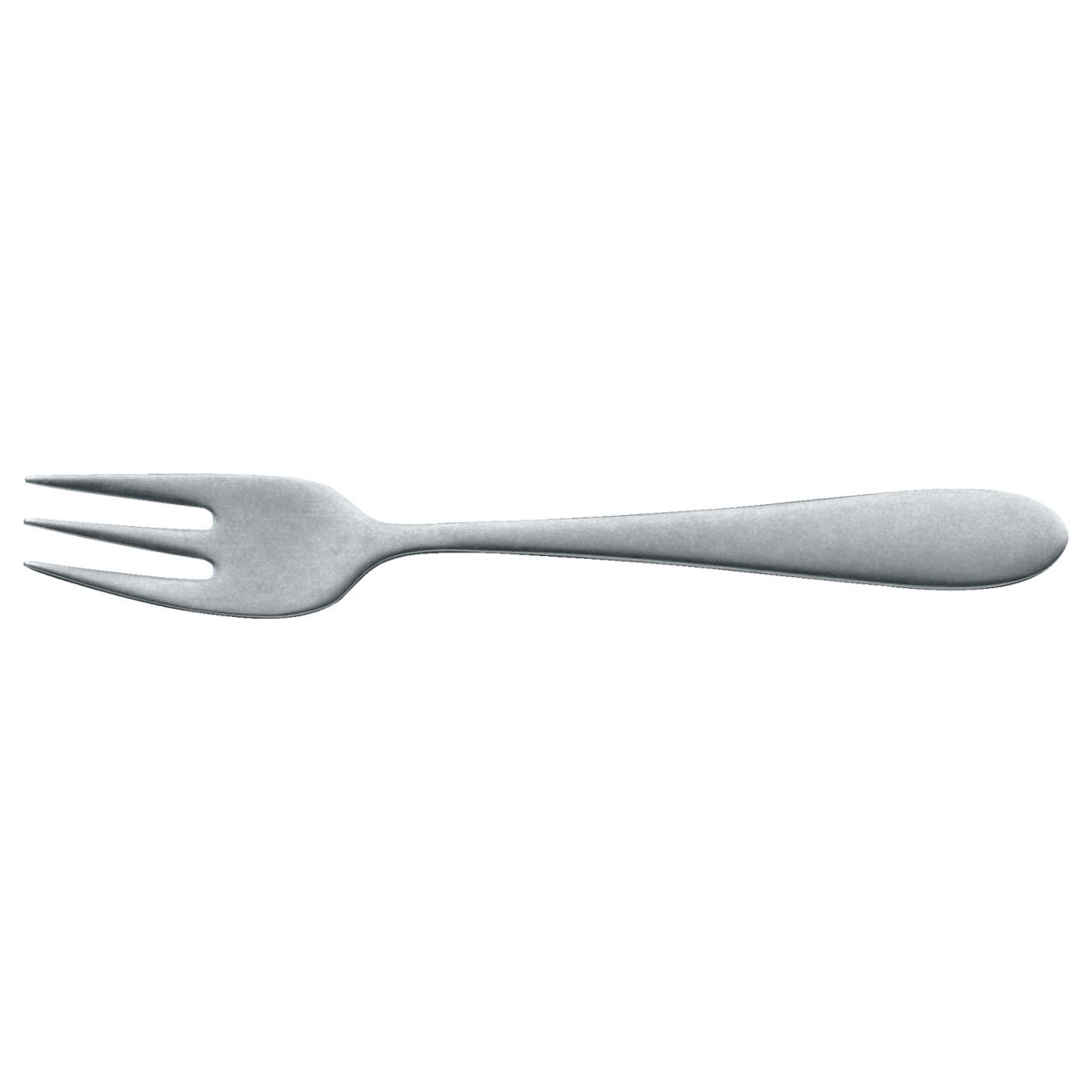WMF Kuchengabel Sara stonewashed 15.5 cm (L); silber, Griff silber; 12 Stück / Pack