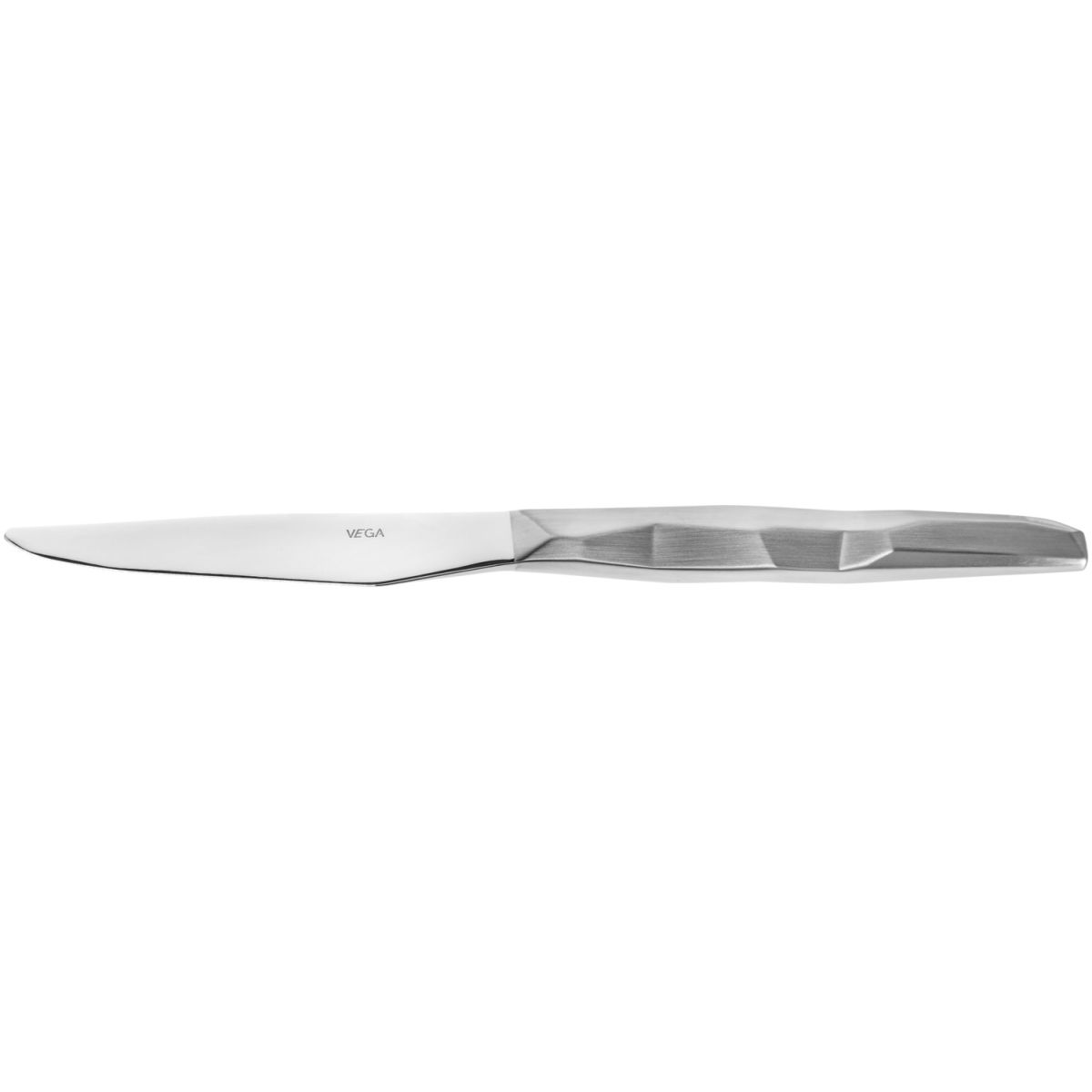 VEGA Menümesser Diamante 22.5 cm (L); silber, Griff silber; 12 Stück / Pack