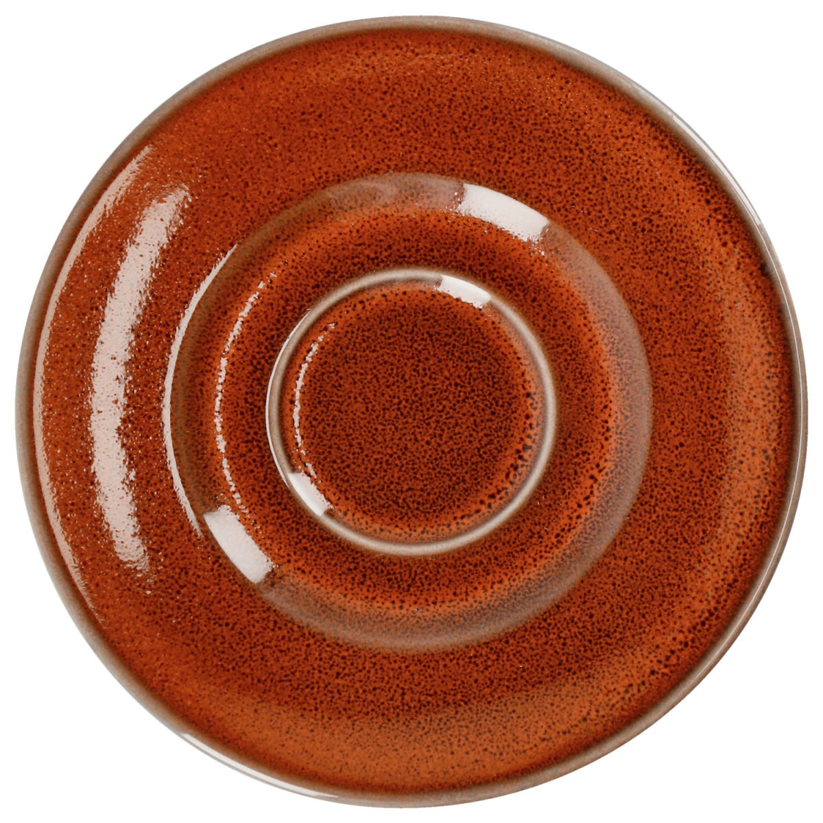 VEGA Espresso-Untertasse Oriento 12.4 cm (Ø); terrakotta; rund; 6 Stück / Pack